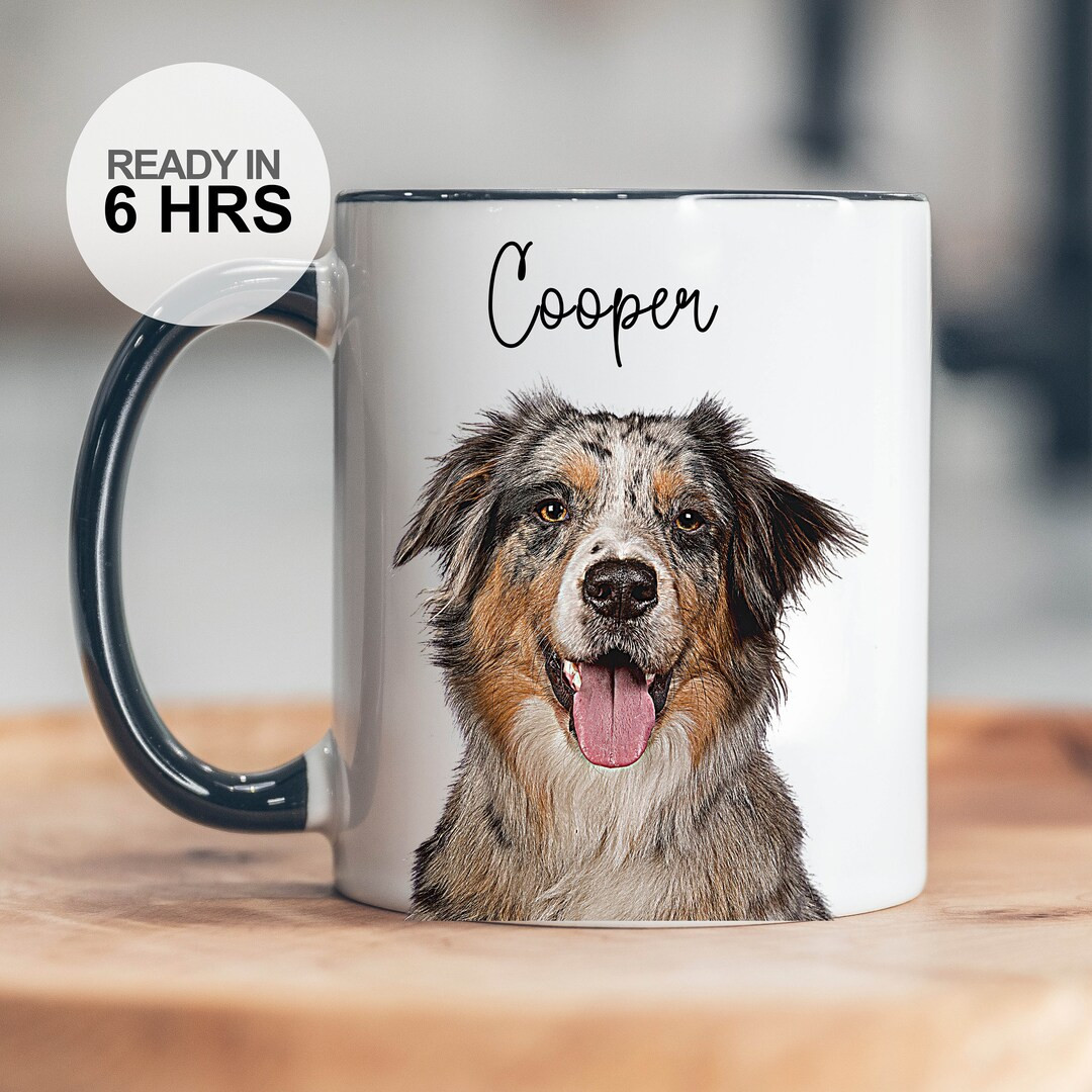 Custom Mug From Photo, Pet Lover Gift, Gift for Coffee Lovers, Pet Coffee Mug, Dog Dad Gift, Cat ... | Etsy (US)