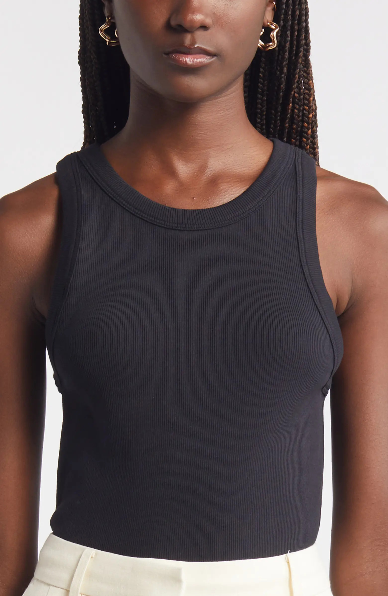 Nordstrom Everyday Cotton Rib Tank | Nordstrom | Nordstrom
