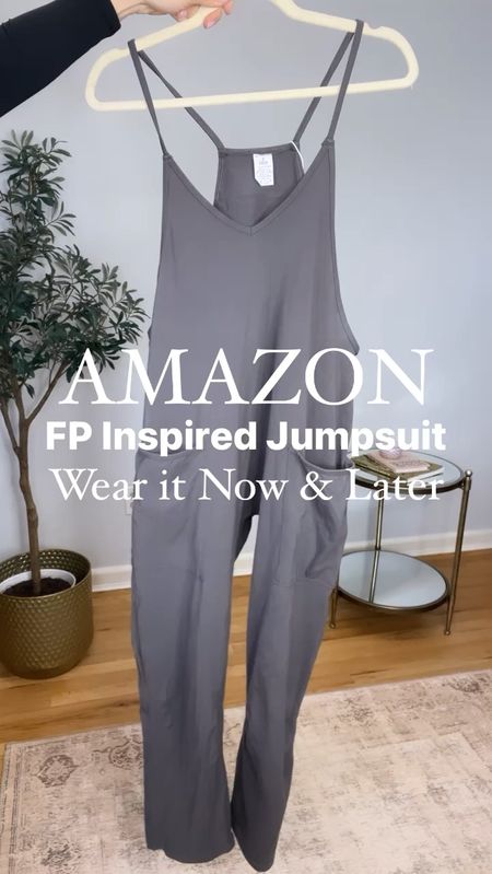 I love this free people inspired jumpsuit. Looks so cute. Layered with a long sleeve or bodysuit to wear right now and layered with a tank for the summer! Wearing size small. 

#FoundItOnAmazon #FoundItOnAmazonFashion #AmazonFashion

#LTKfindsunder100 #LTKsalealert #LTKfindsunder50