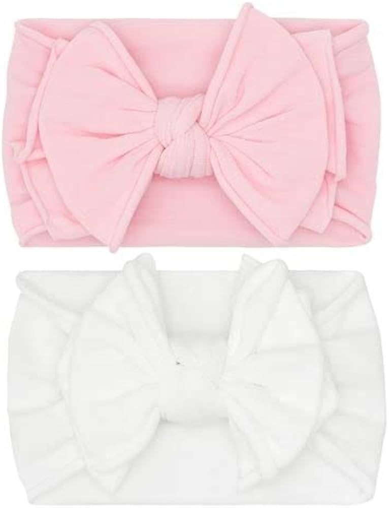 Baby Bling Bows Newborn to Little Girls Hair Bow - FAB-BOW-LOUS Headbands Toddlers Hair Accessori... | Amazon (US)