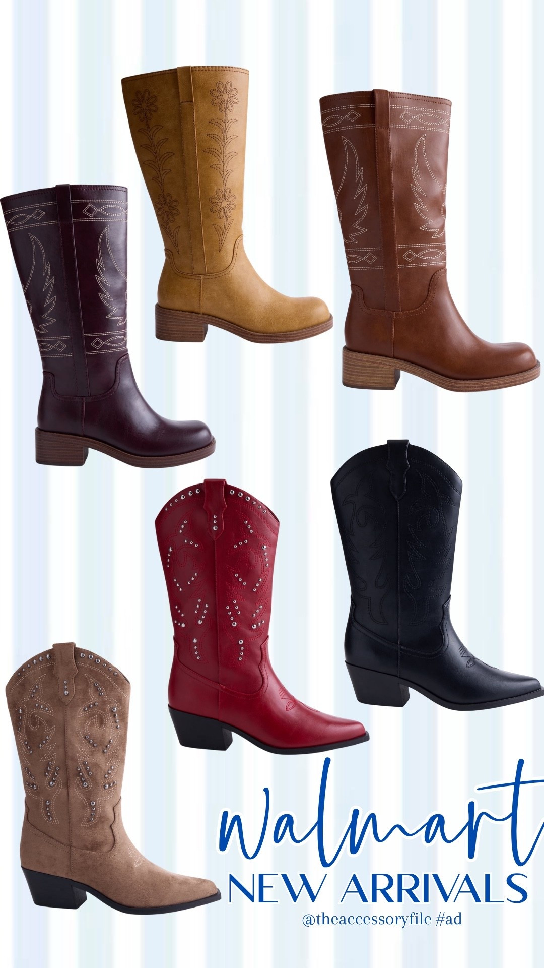New western boots! 

Country concert outfit, cowboy boots, fall outfits, fall style, fall fashion, Walmart finds, Walmart style, Walmart fashion

#LTKootd #LTKSeasonal