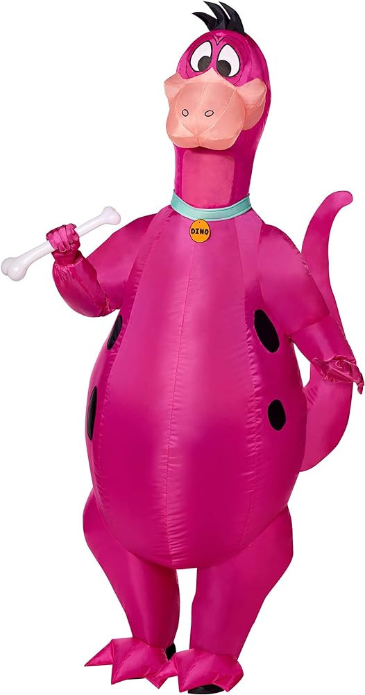 Spirit Halloween The Flintstones Adult Dino Inflatable Costume | Officially Licensed | Fan-Operat... | Amazon (US)