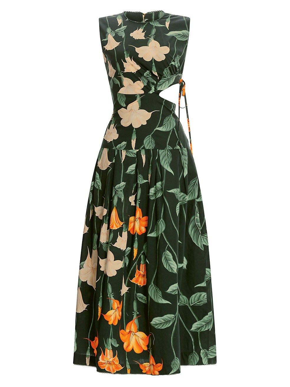 Otoao Floral Midi-Dress | Saks Fifth Avenue