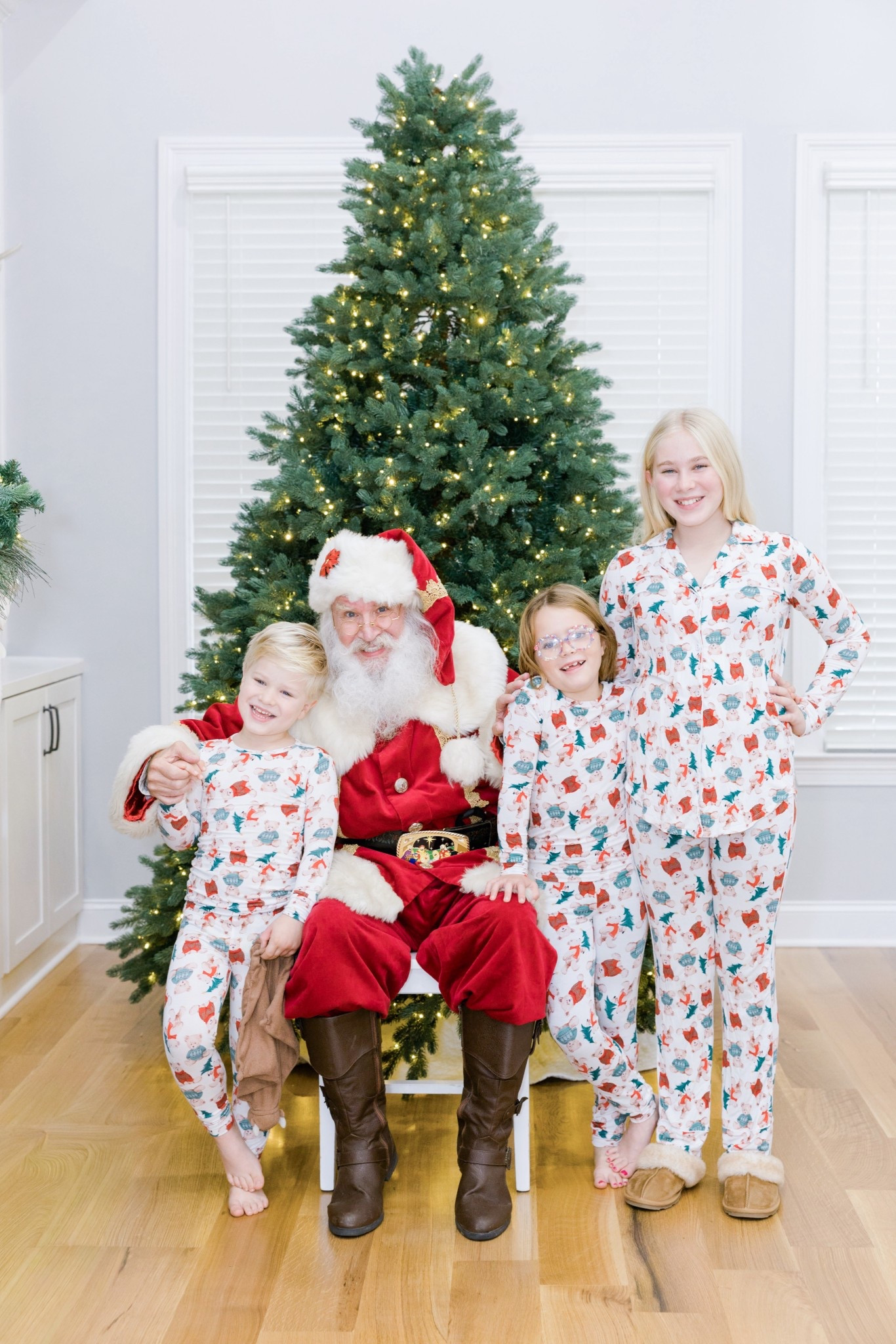 The cutest little Christmas pjs. Love the adorable vintage style teddy bears on them. So soft and cozy too. Matching pjs for the entire family. 

#LTKKids #LTKHoliday #LTKSeasonal