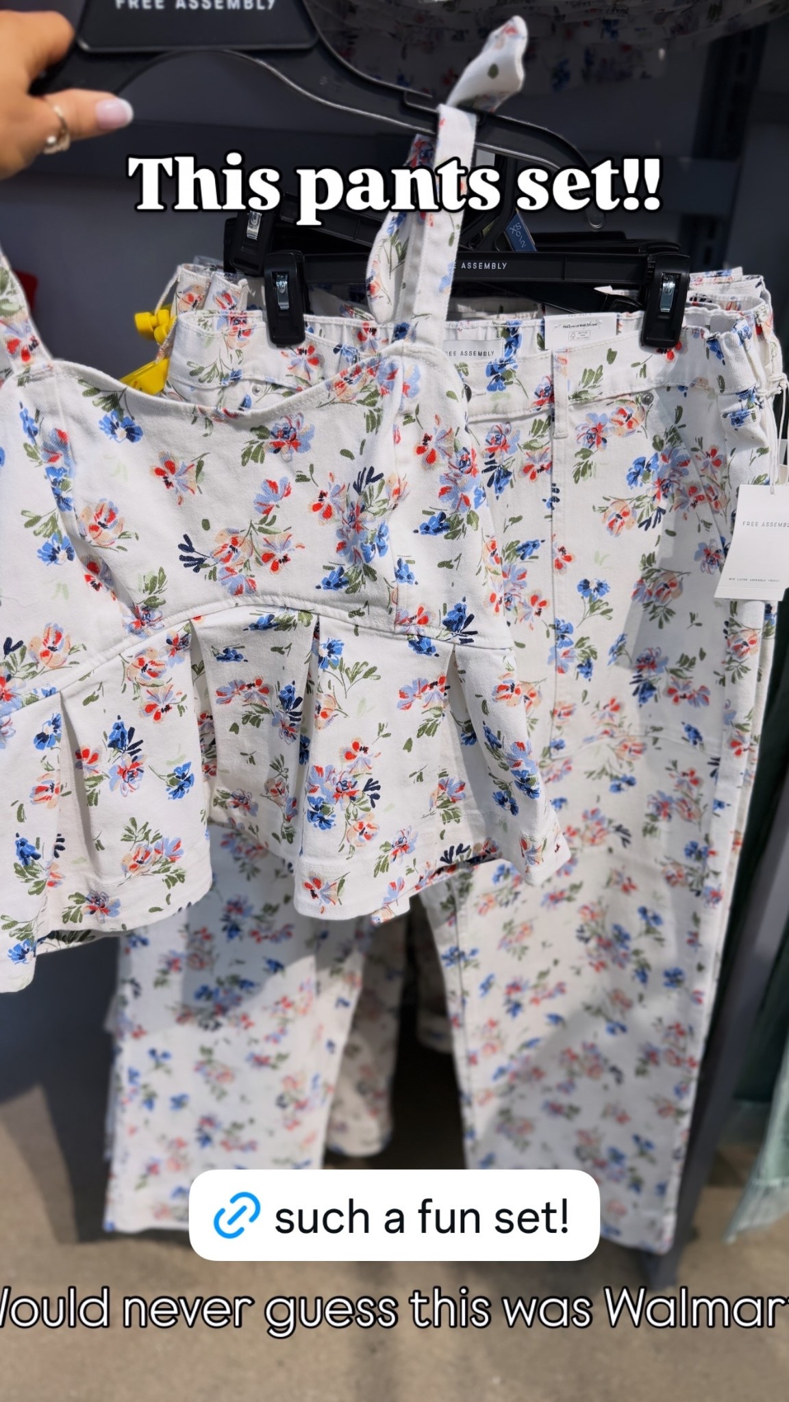 Floral set! This tank would be cute with some denim shorts too!

#LTKSeasonal #LTKPetite #LTKootd
