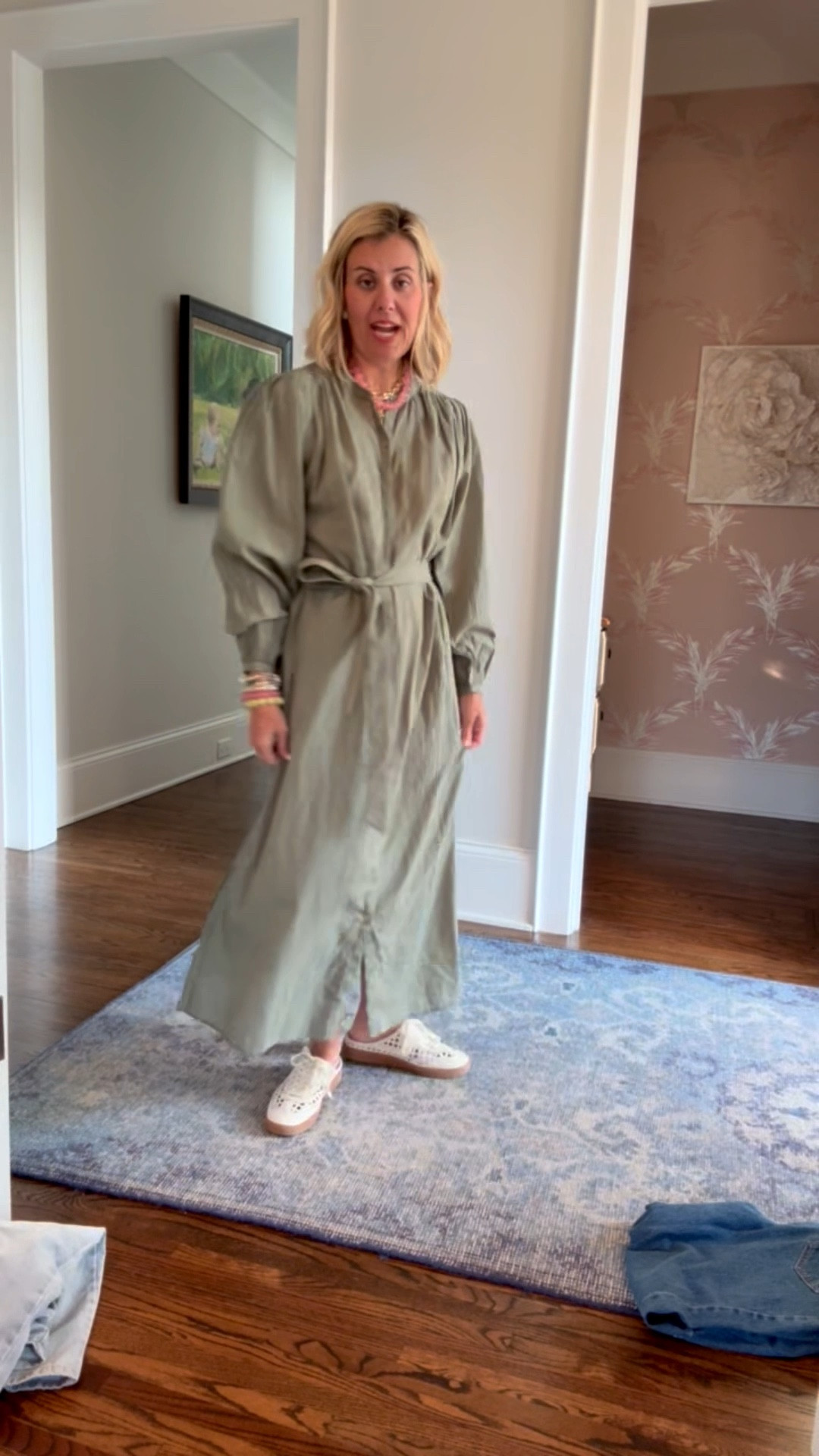 Forgive me for not sharing this dress earlier! Such cuteness….wear with/without the belt. I have the top in this too so I’ll link it. I’m in xs & 8 sneaker 

#LTKOver40 #LTKmomlife #LTKdayinmylife