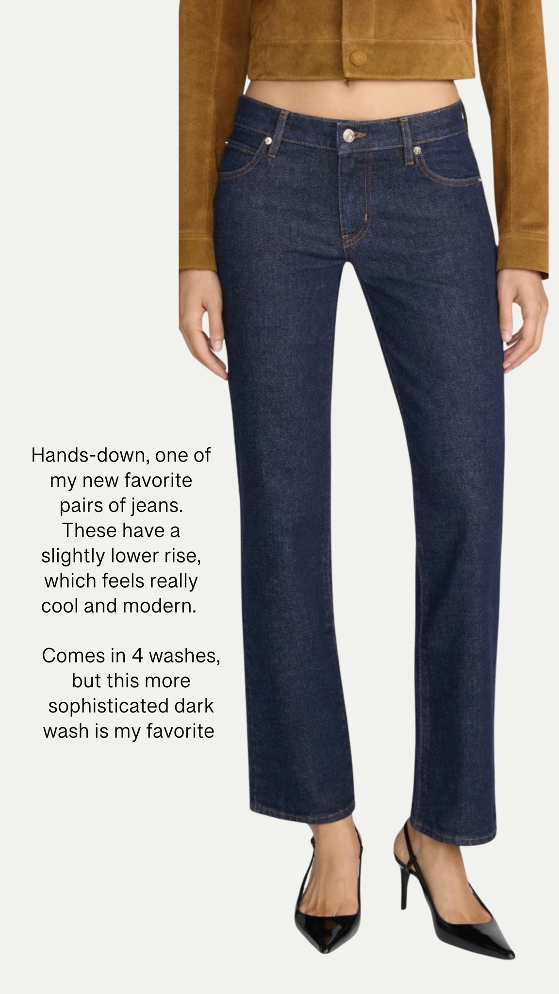 Loving these lower rise jeans for fall!! So chic. These run true to size.

#LTKSeasonal