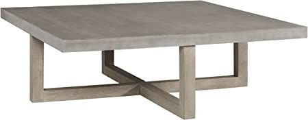 Signature Design by Ashley Lockthorne Contemporary Square Cocktail Table, Gray | Amazon (US)