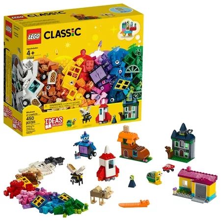 LEGO Classic Windows of Creativity 11004 Creative Building Kit (450 Pieces) | Walmart (US)
