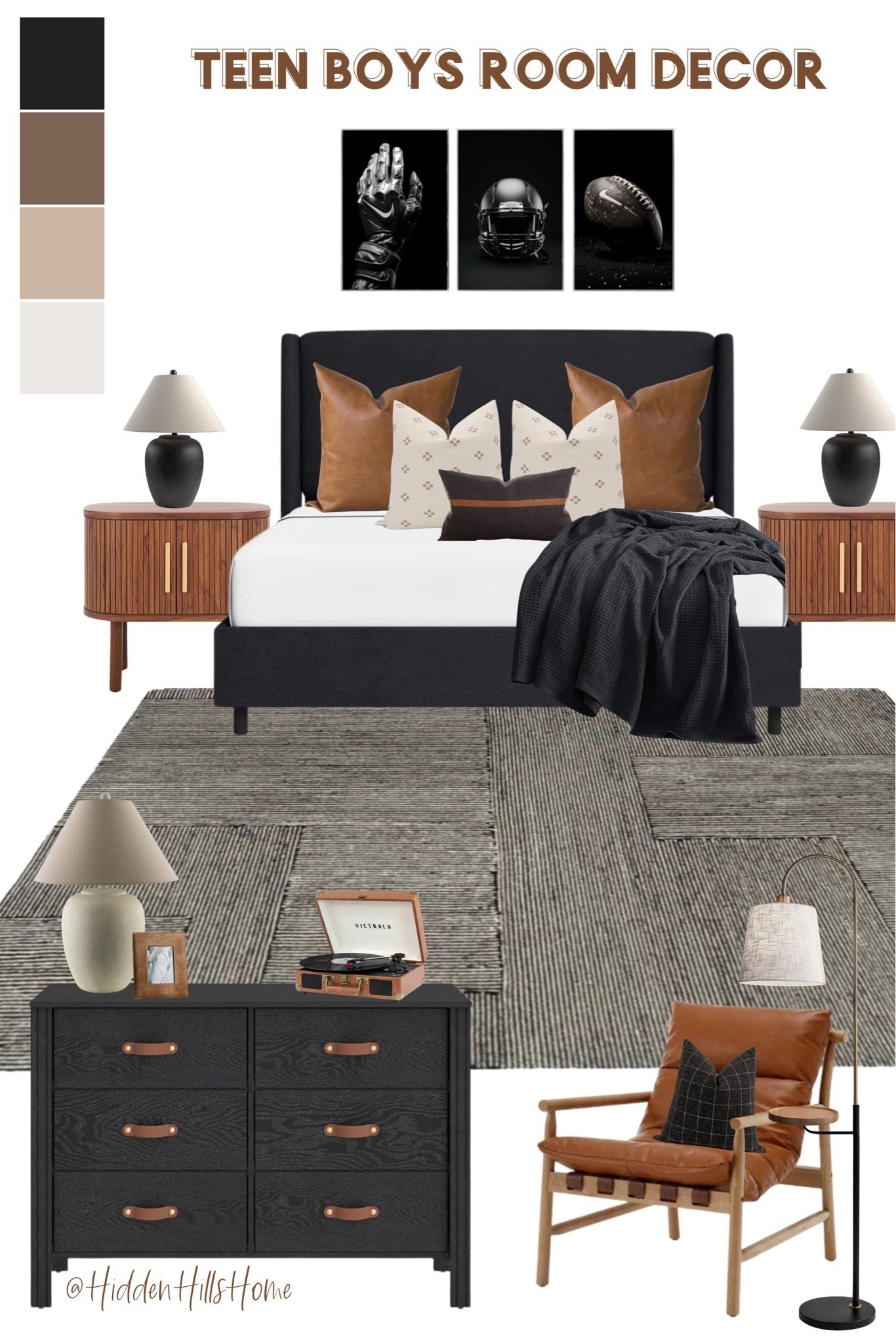 Boys bedroom decor, masculine bedroom design, teen boys room design mood board, home decor, bedding, nightstands, boys bedroom Inspo #boysroom


#LTKMens #LTKHome #LTKSaleAlert