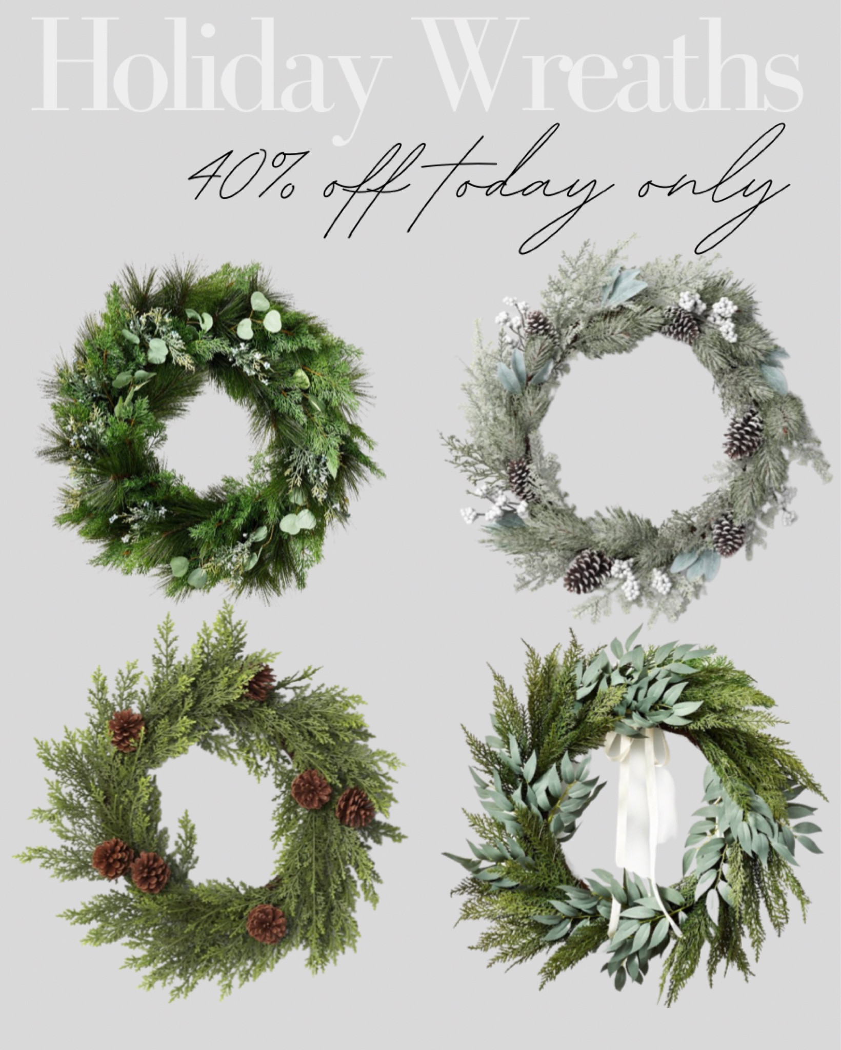 40% off Threshold table top trees & greenery! 

Deal of the day, target finds, Christmas wreath, target Christmas, home decor

#LTKHoliday #LTKsalealert #LTKhome