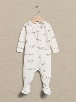 Brushed Footed One-Piece for Baby | Banana Republic (US)