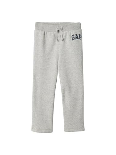 GAP Boys Logo Pant Light Heather Grey B08 12-18M | Amazon (US)