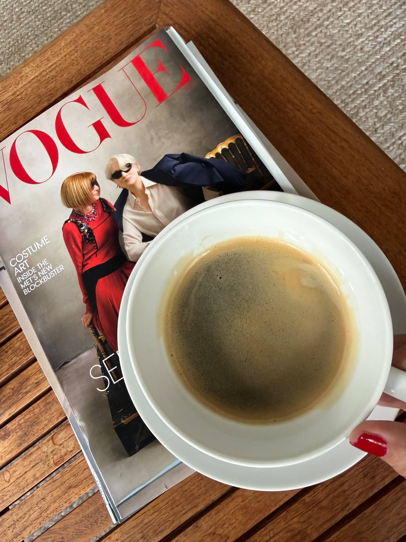 Good morning. Happy Sunday. #lungo #morningcoffee #lauracarsonmiller   #sunroomstyle

#LTKHome #LTKmorningroutine #LTKdayinmylife