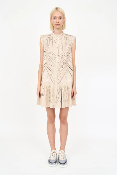 Lucie Dress - Tan | Christy Lynn