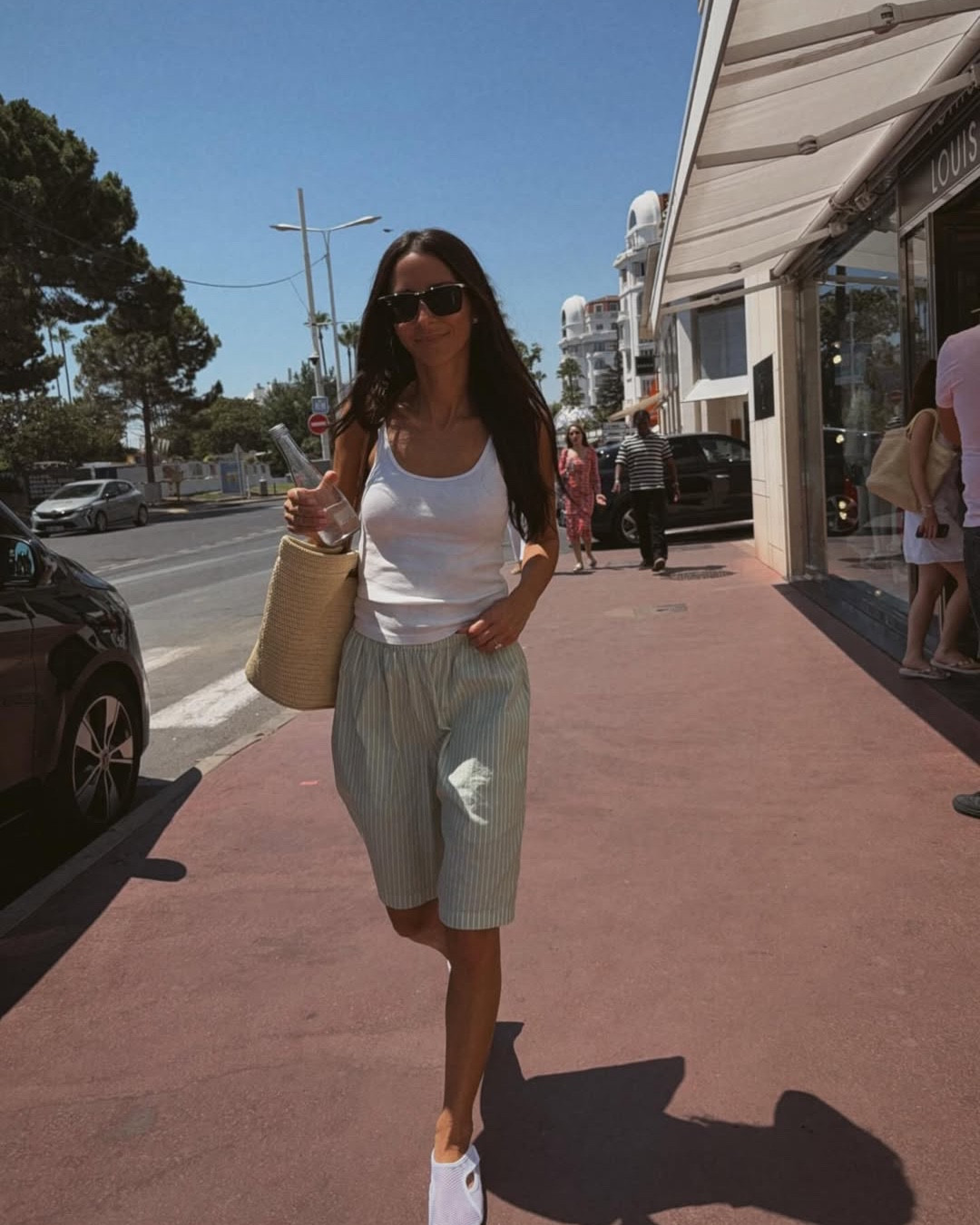 Cannes for a day 🤍 Bag is Valentino but linked similar!