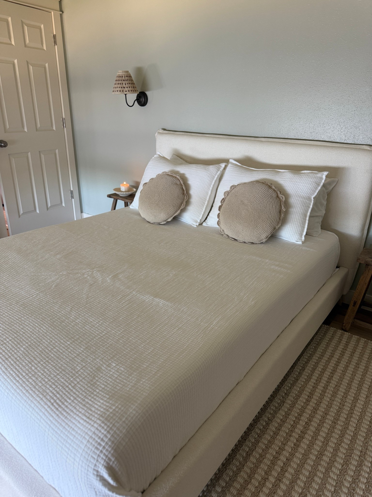 I recently added @onequince bedding to our lake cabin and love the classic look! We have the Bamboo Sheets in white, so soft and buttery smooth. We also have the Organic Ribbed Cotton Coverlet in white, the perfect thickness for those hot summer nights. I also added a Quince candle in Mediterranean Fig and it’s such a vibe! #quincepartner


#LTKFindsUnder50 #LTKStyleTip #LTKHome
