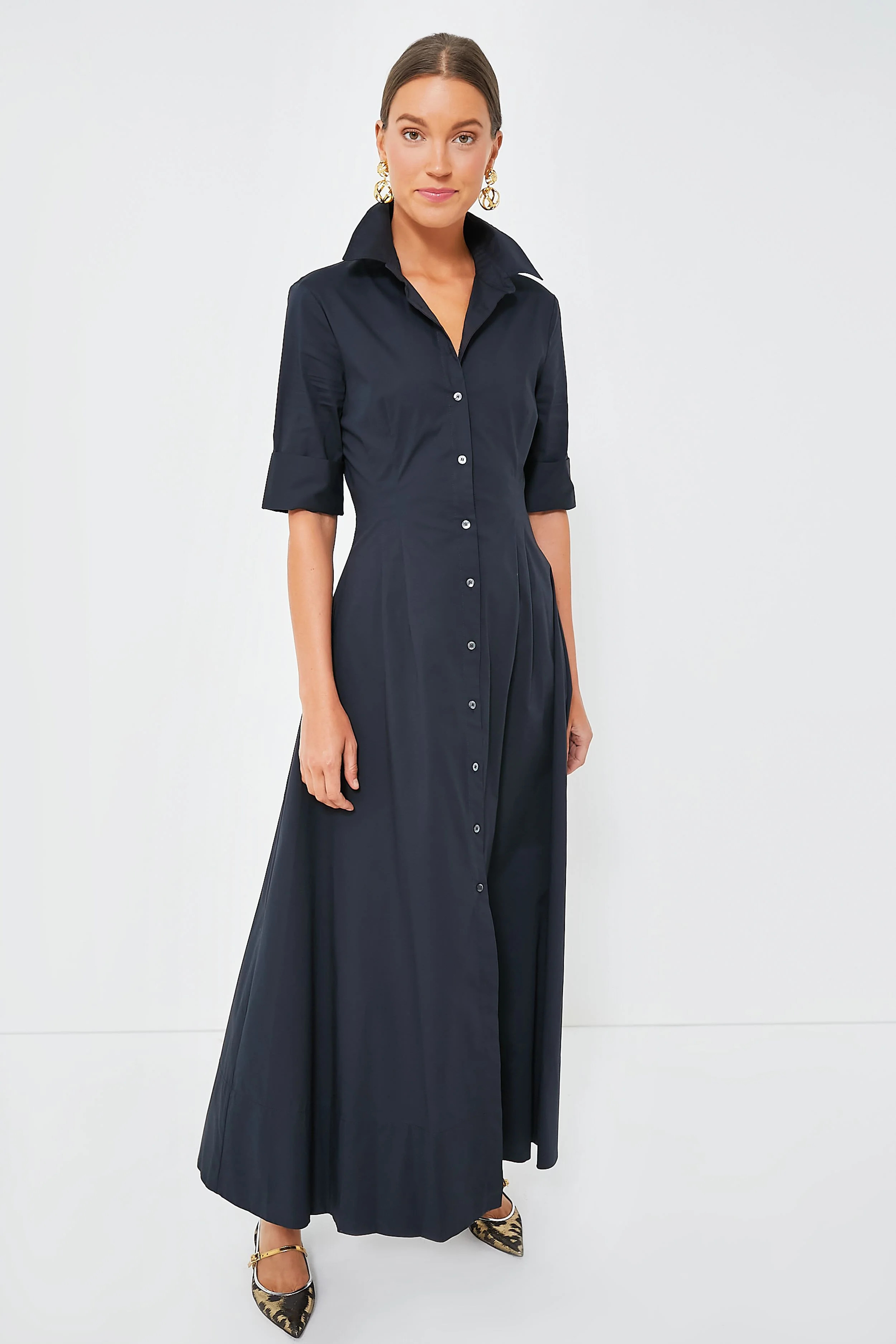 Black Joan Maxi Dress | Tuckernuck (US)