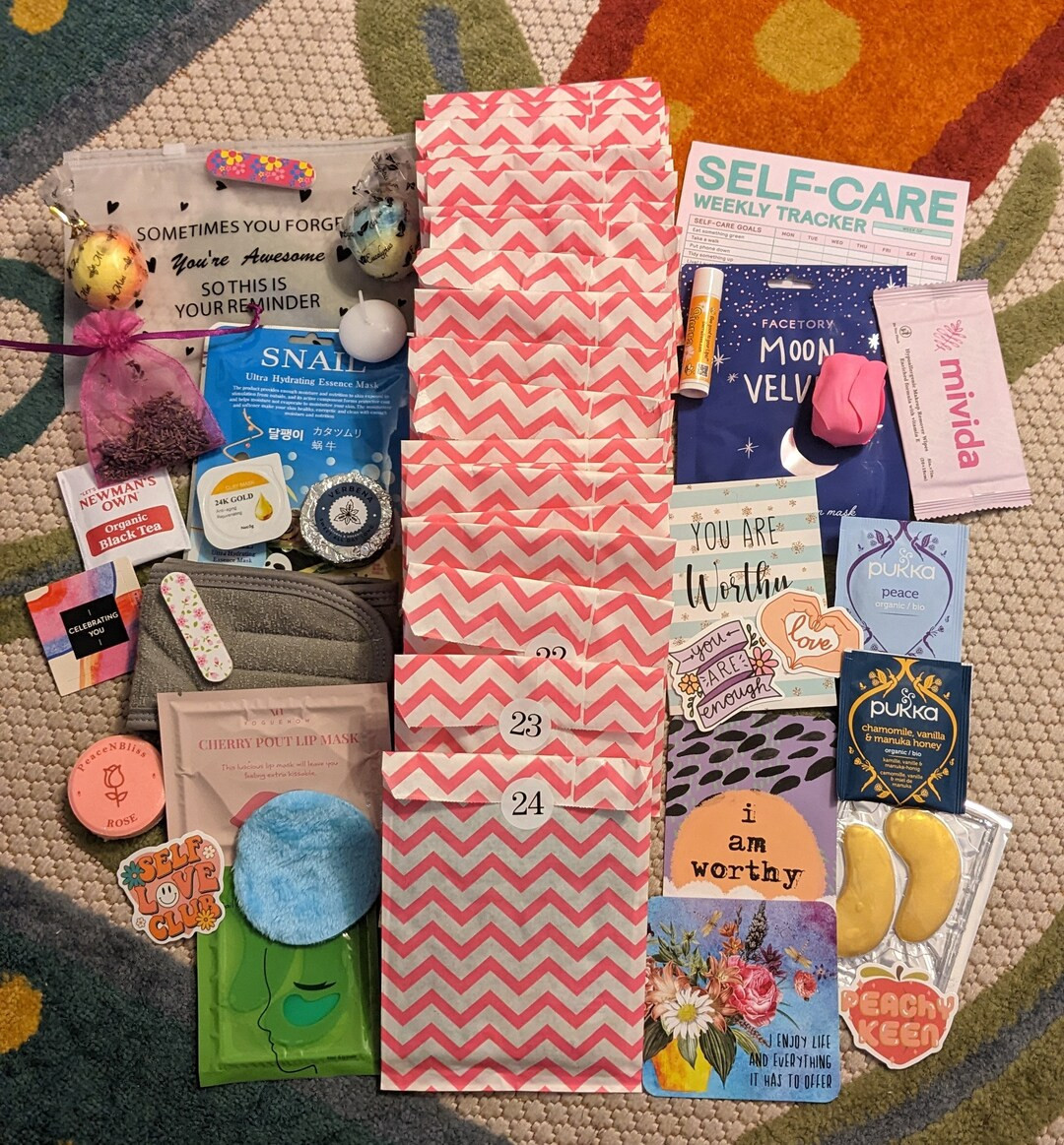 Self Care Advent Calendar With Lots of Self Care Items Great - Etsy | Etsy (US)