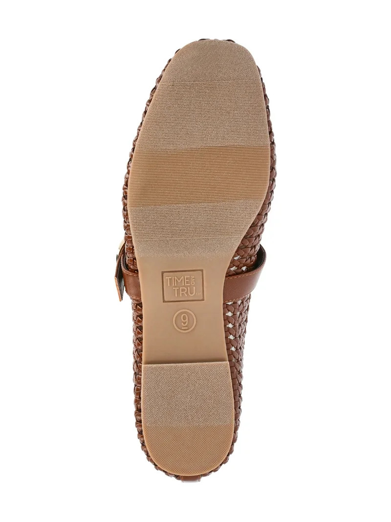 Time and Tru Women's Woven Ballet Flats | Walmart (US)
