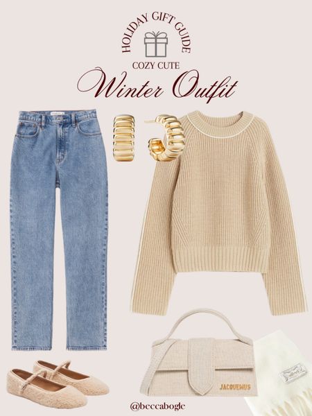 Winter cozy outfit , winter outfit, cozy cute sweater outfit 

#LTKGiftGuide #LTKstyletip #LTKHoliday