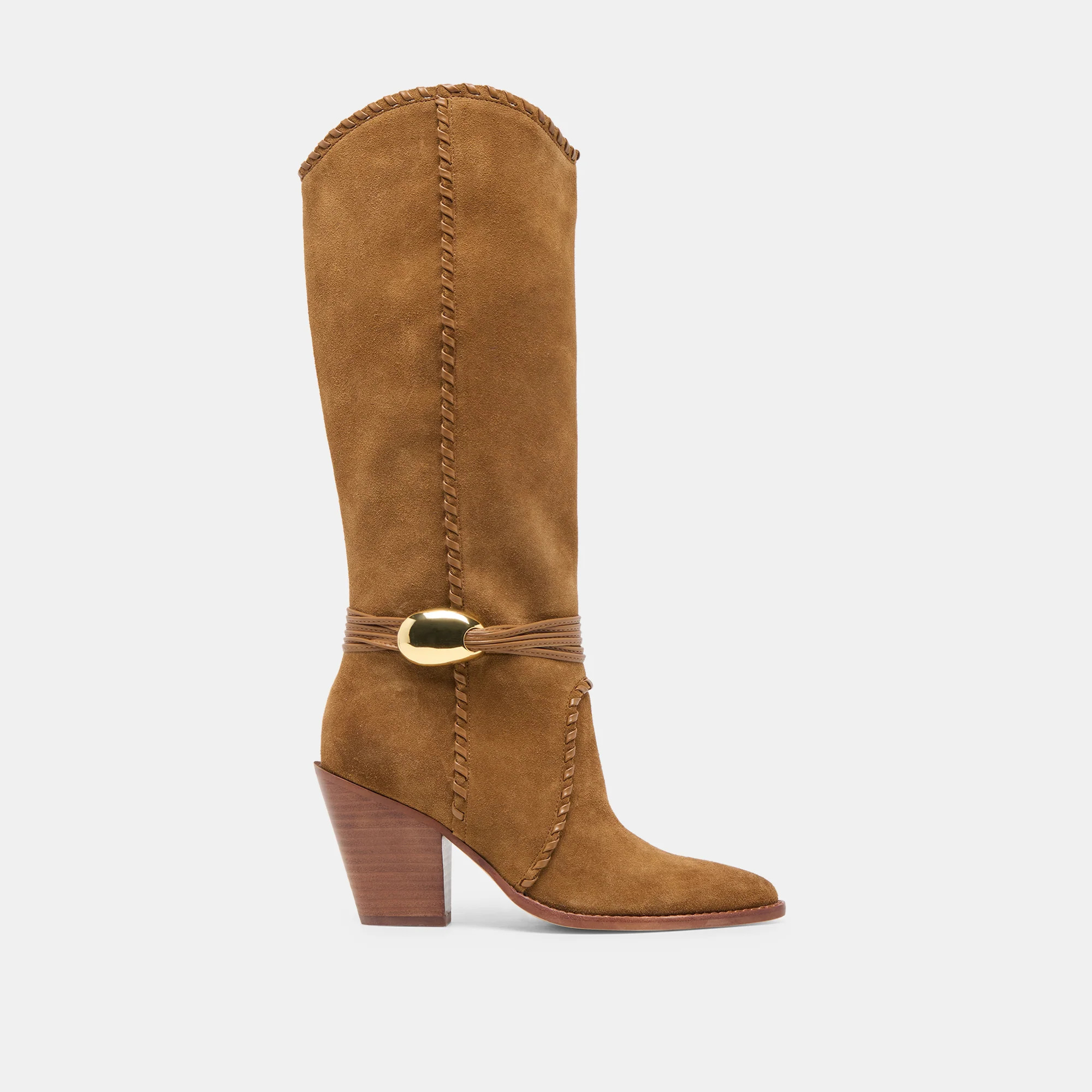Jody Boots Lt Brown Suede | DolceVita.com
