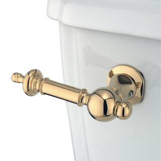 Kingston Brass Templeton Toilet Tank Lever in Polished Brass HKTTL2 - The Home Depot | The Home Depot