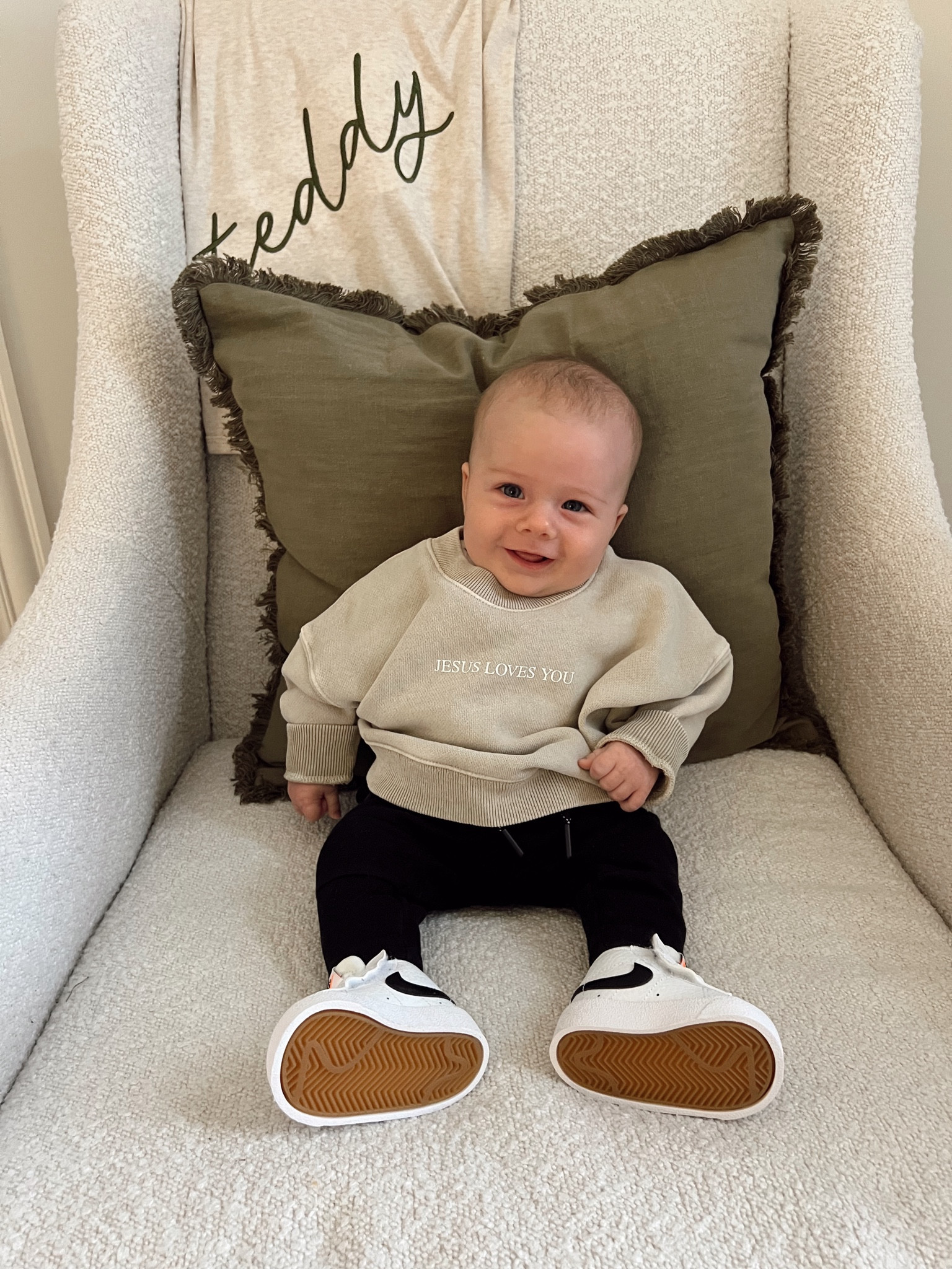 Cutest little outfit for my Teddy- 

LittleTexanDesigns, Gap, Nike, Amazon, shoes, toddler, baby outfit, nursery, baby boy, fall outfits 

#LTKFindsUnder50 #LTKKids #LTKBaby