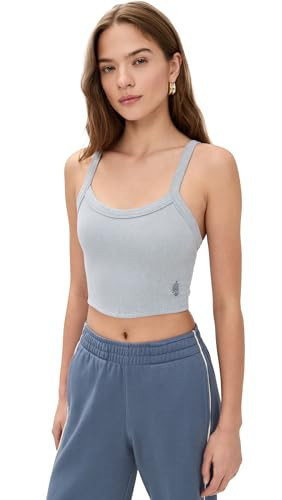 Free People Women's All Clear Solid Cami, Heather Grey, M-L | Amazon (US)