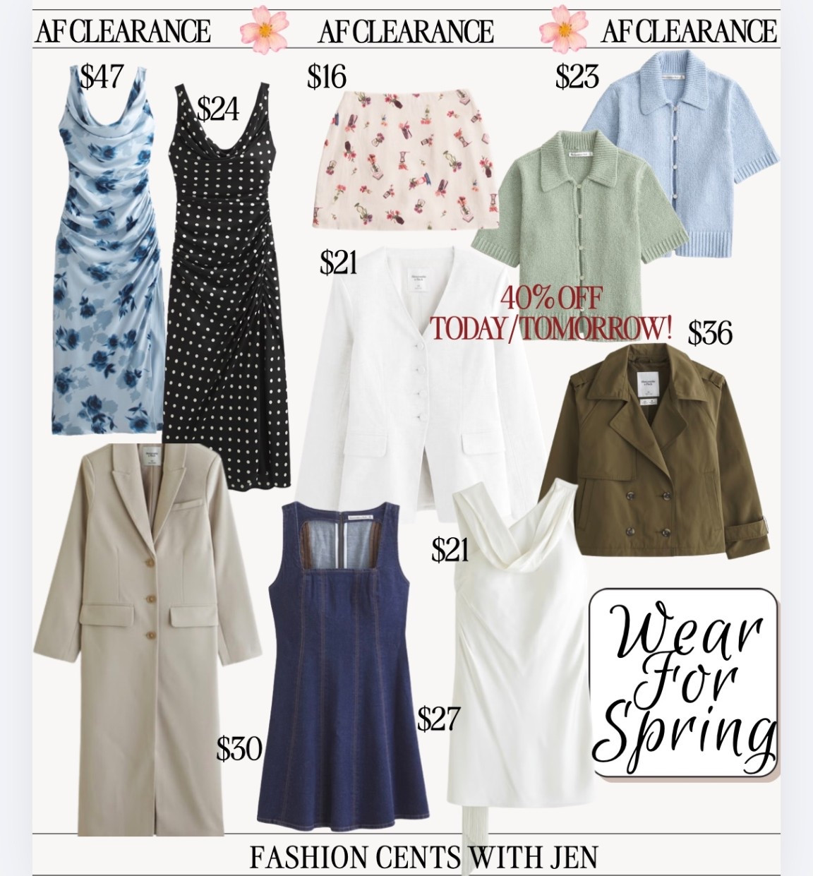 Abercrombie clear ace is so good / here's everything I would wear for spring! 



Abercrombie
Af clearance
Clearance finds
Abercrombie finds
Abercrombie sad
Abercrombie spring