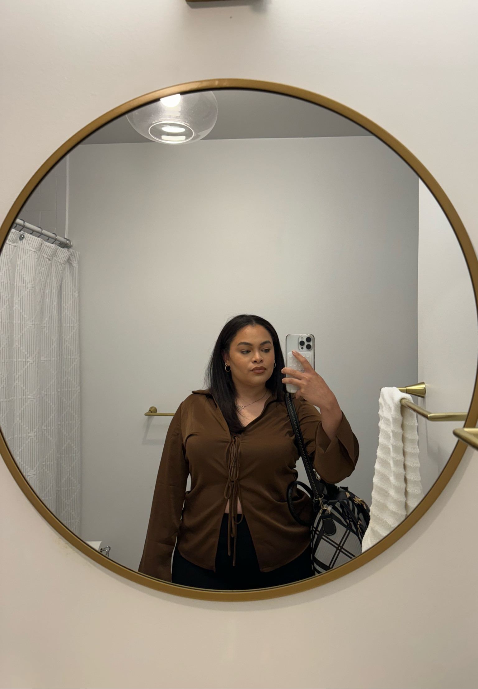 LOVED this shirt! The sleeves are flared and it was comfortable! 

#LTKBeauty #LTKStyleTip