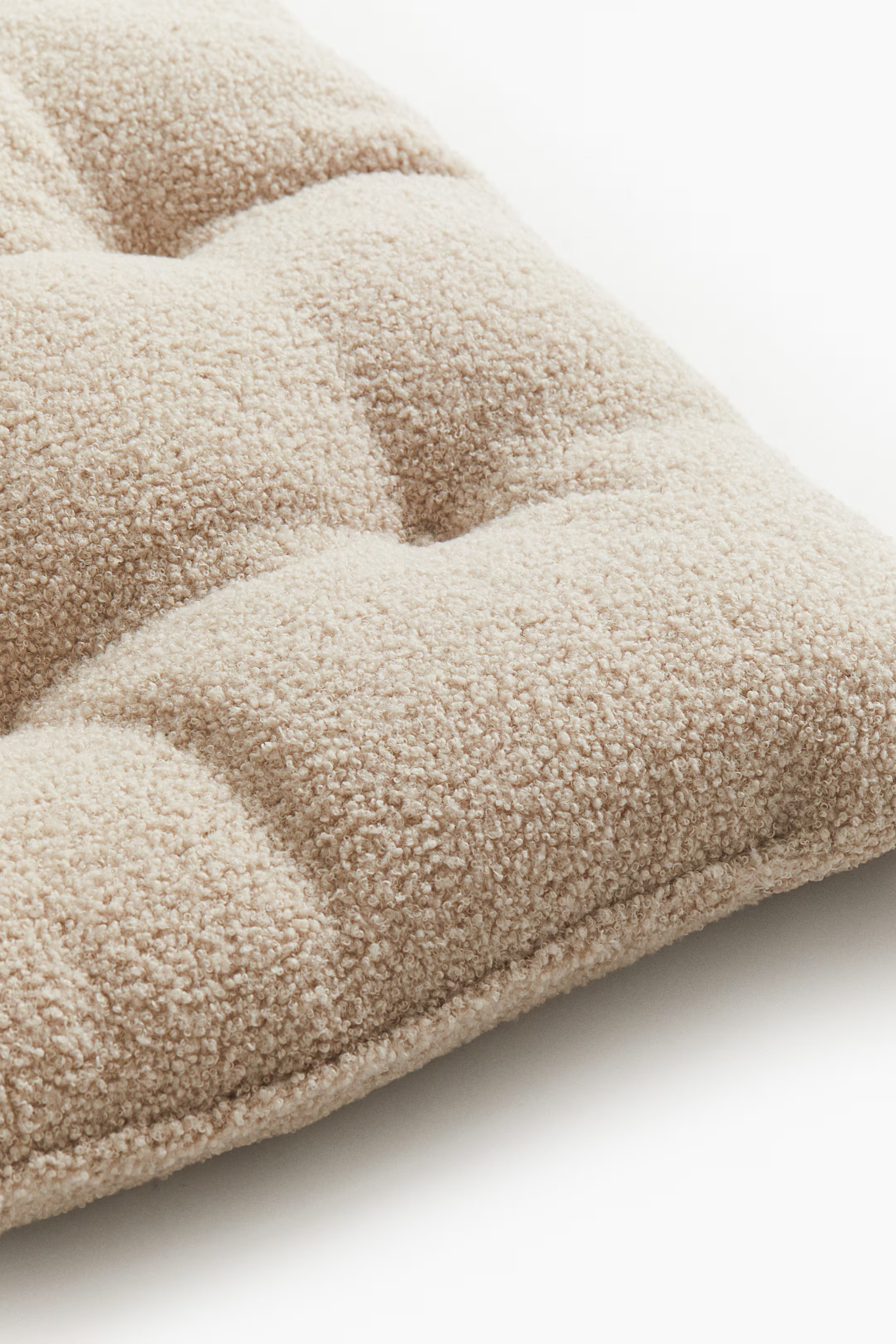 Rectangular Teddy Fleece Seat Cushion | H&M (US + CA)