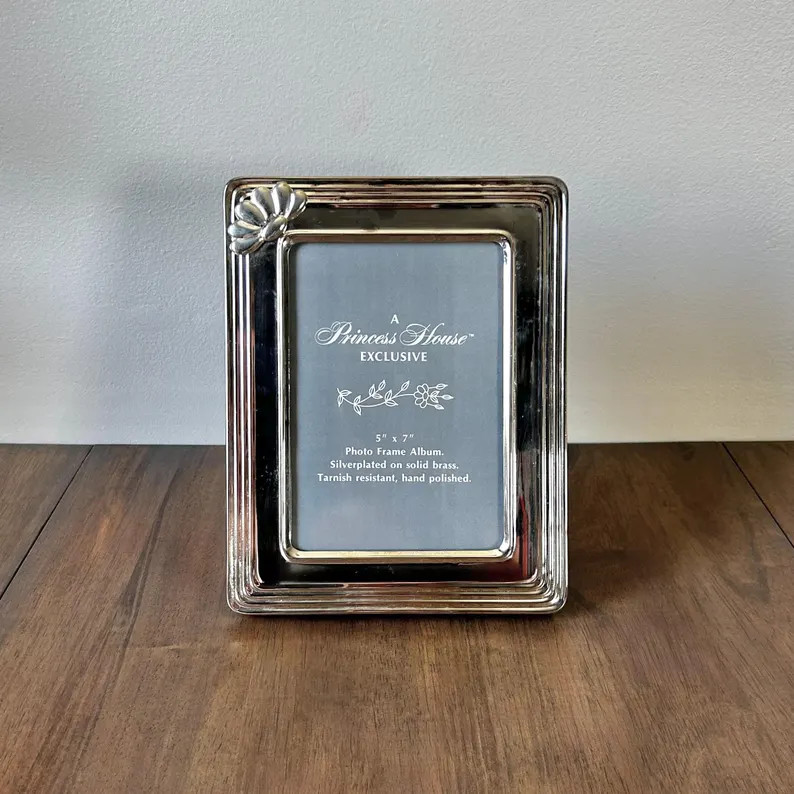 1990s Princess House Silver Plated 24-Photo Album Picture Frame | Etsy (Global)
