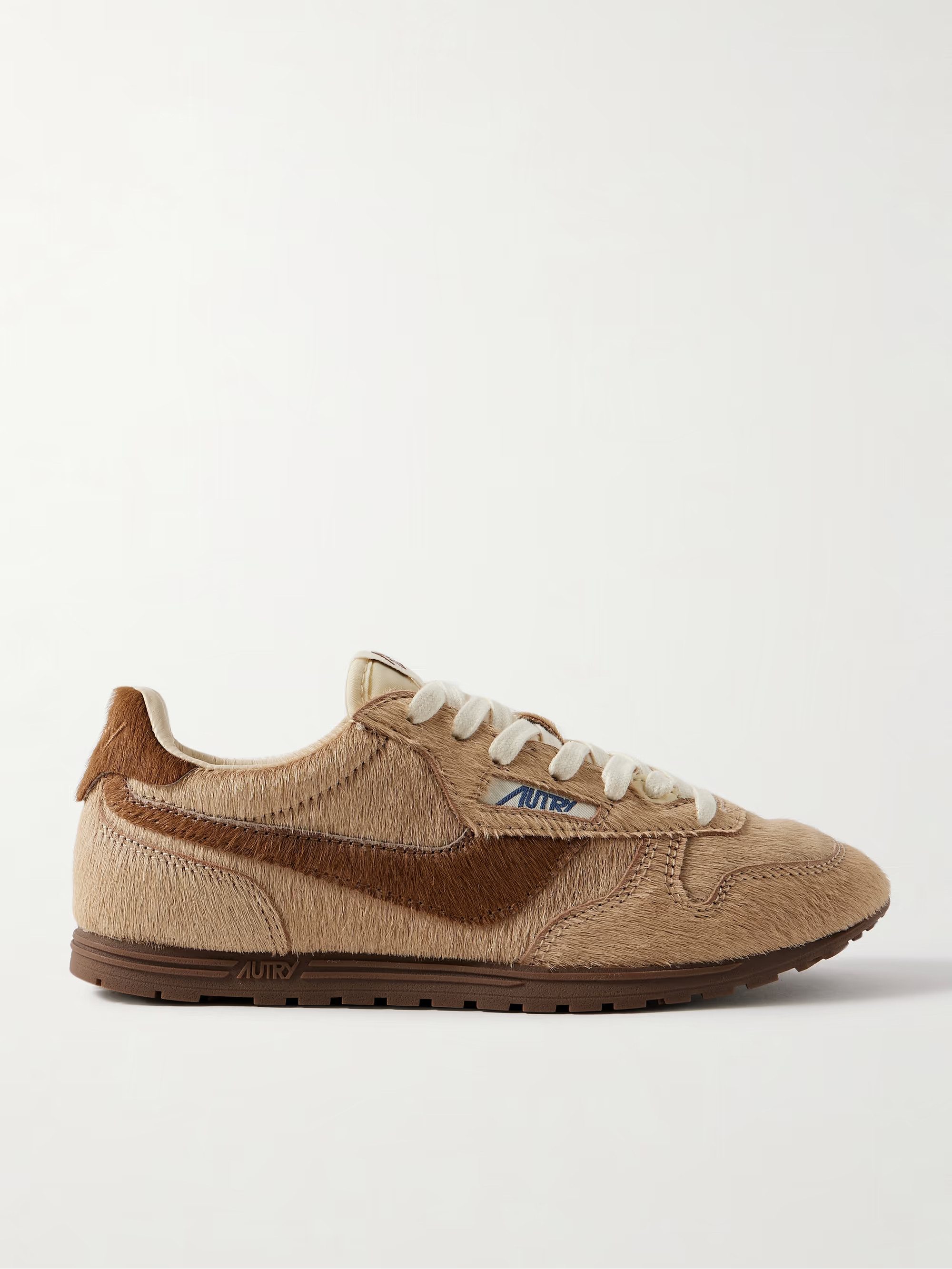 Windspin two-tone calf hair sneakers | NET-A-PORTER (UK & EU)