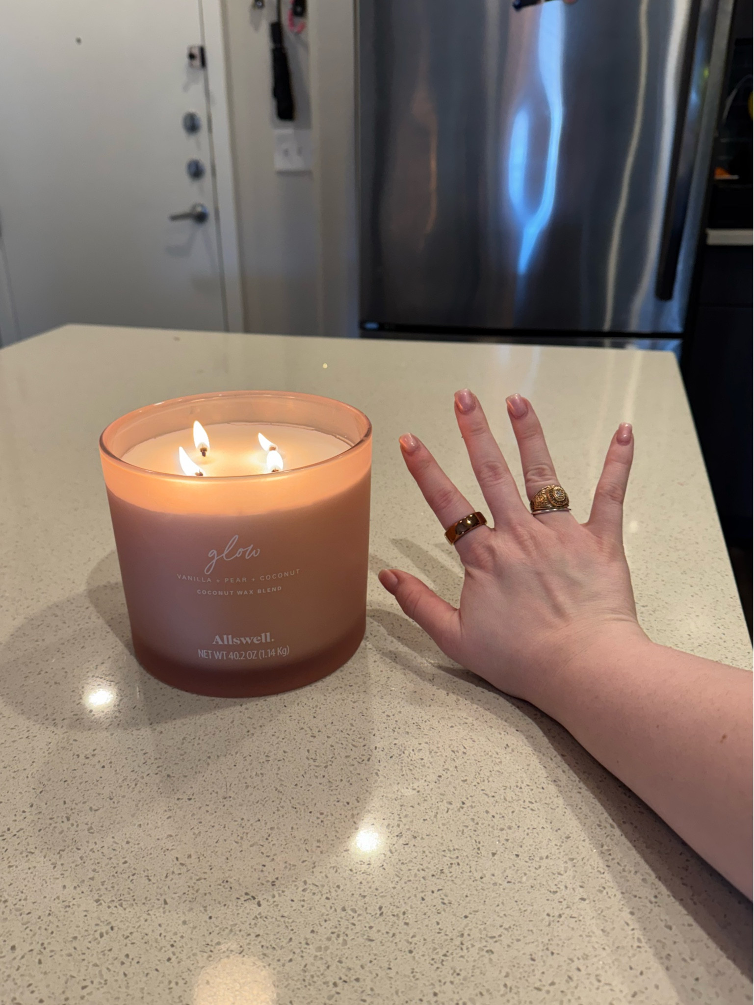 HUGE candle🤌🏻🤤

#LTKHome #LTKGiftGuide #LTKFindsUnder50