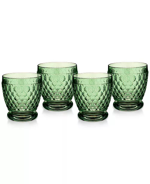 Villeroy & Boch Boston Double Old Fashioned Glasses, Set of 4 - Macy's | Macy's