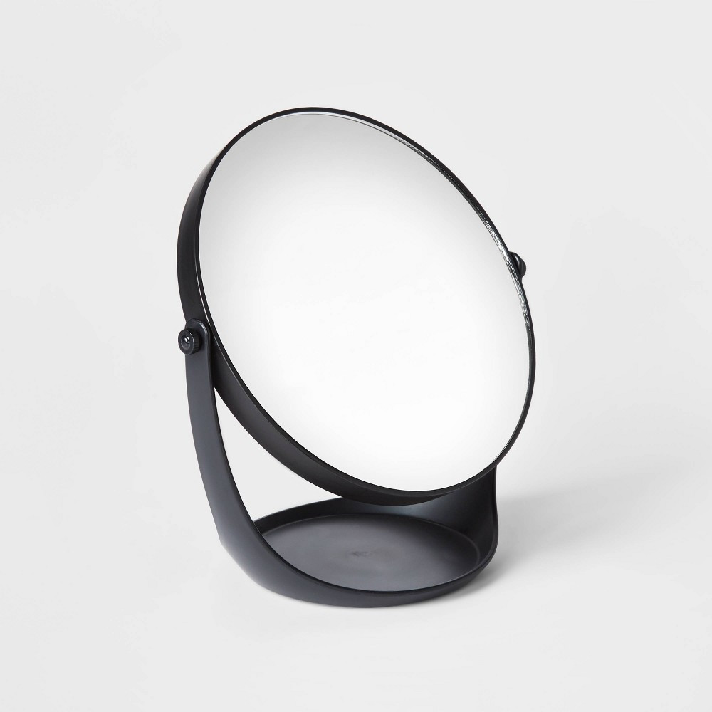 Plastic Vanity Mirror Black - Room Essentials | Target