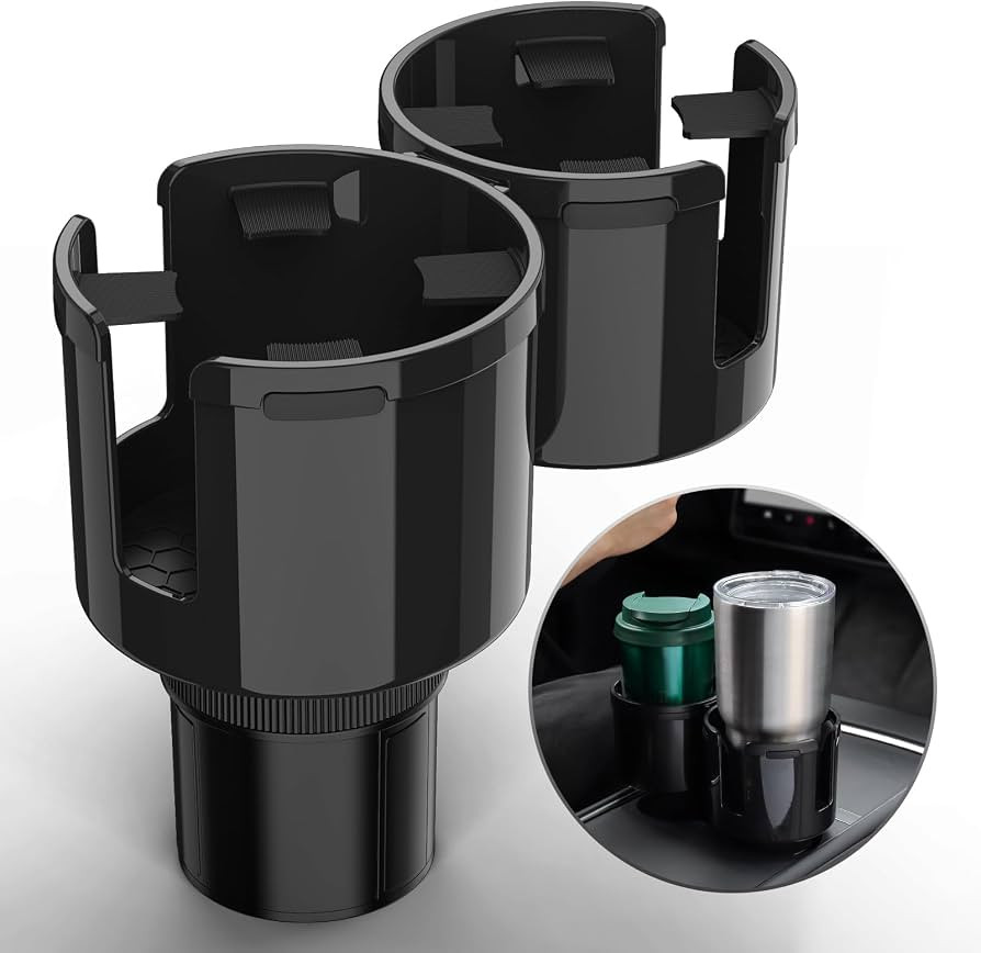 TYKOR Car Cup Holder Expander, 2 in 1 Adapter with Expandable Base | Amazon (US)