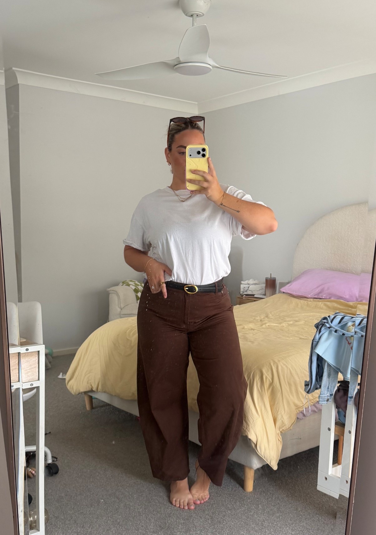 The comfiest jeans I’ve EVER worn🤎

#LTKaustralia #LTKjeans #LTKmidsize