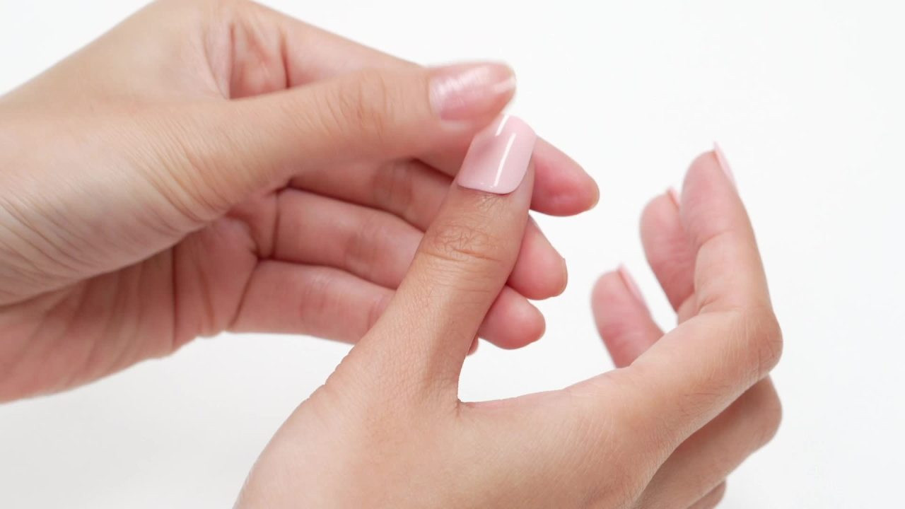 KISS imPRESS Color Press-On Manicure Fake Nails, ‘Latte’, 30 Count | Walmart (US)