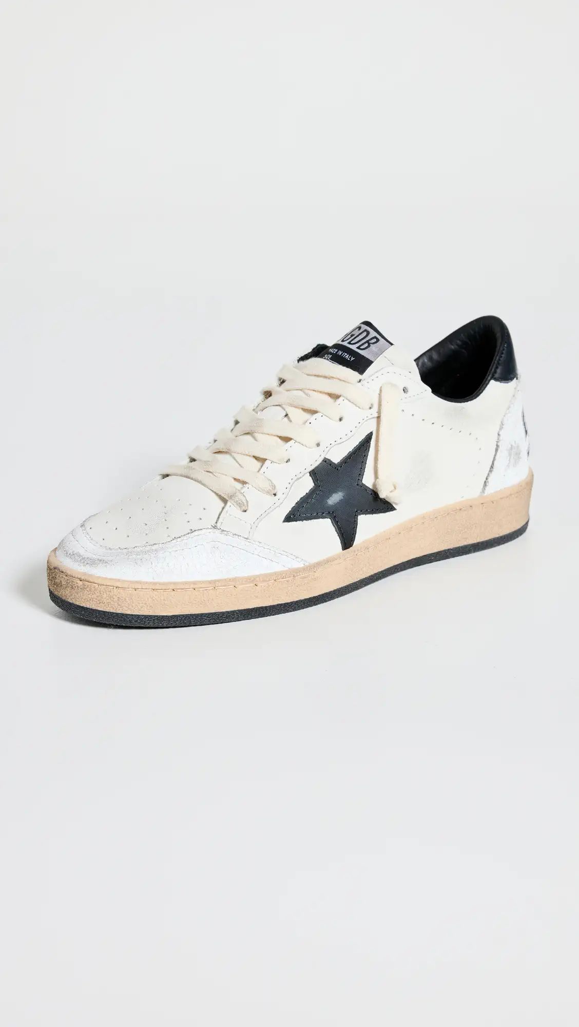 Golden Goose Ball Star Star and Heel Crack Toe Sneakers | Shopbop | Shopbop