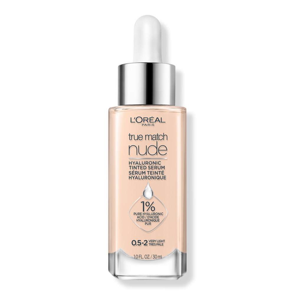 L'Oreal True Match Nude Hyaluronic Tinted Serum - 0.5-2 Very Light | Ulta