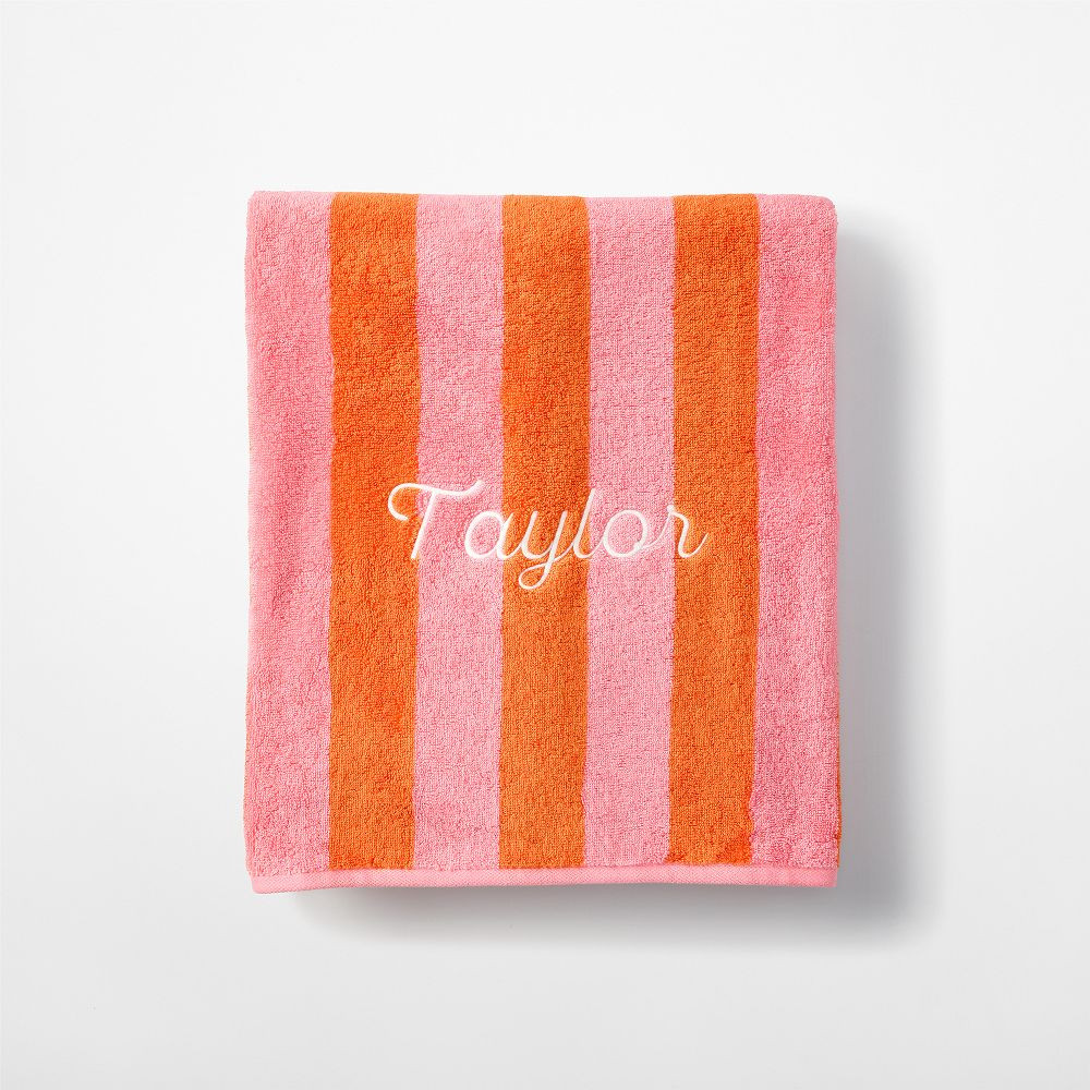 Cabana Stripe Towel | Mark and Graham