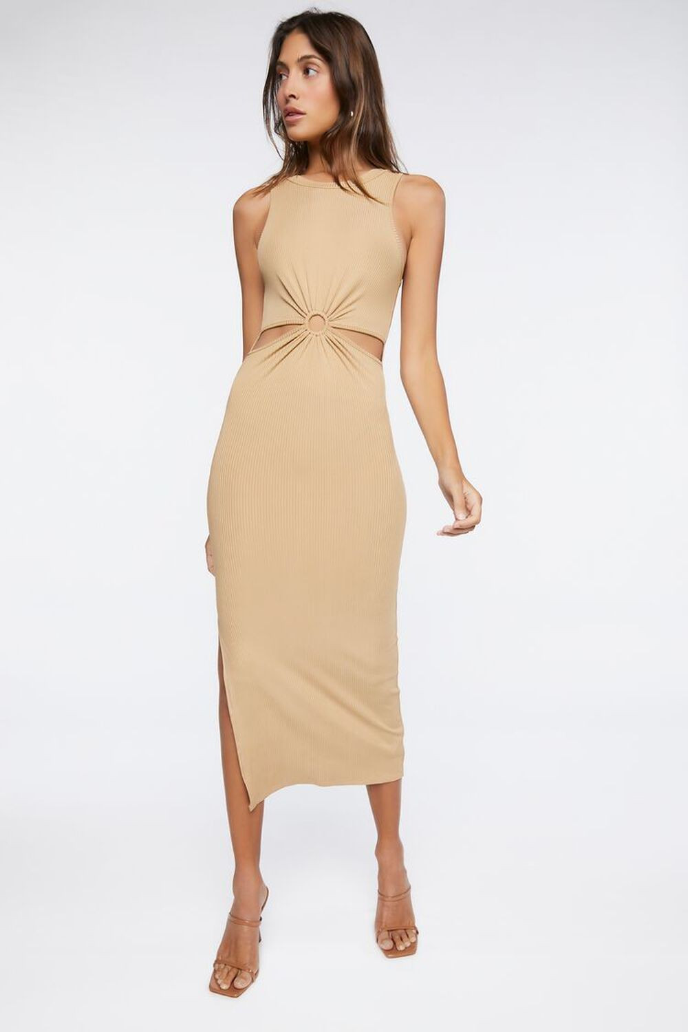 Asymmetrical Cutout Maxi Dress | Forever 21 (US)