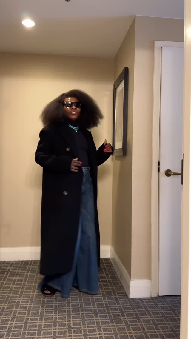 ✨ This has been sitting  in my drafts and wore this on my last work trip. 

✨ Airport style, but make it fashion. Comfort meets cool in oversized denim, a sheer layer, and my go-to power coat. Ready for takeoff—destination: stylish.
Because even at 30,000 feet, the look matters.

Necklace and Cuff : @ettika 

#AirportStyle #TravelFit #ChicInTransit #FlyInStyle #ComfortMeetsStyle #OOTD #TravelLook #JetSetStyle #EffortlessFashion #AirportFashion #StyleOnTheGo #BoldTravelStyle #edgyandelevated