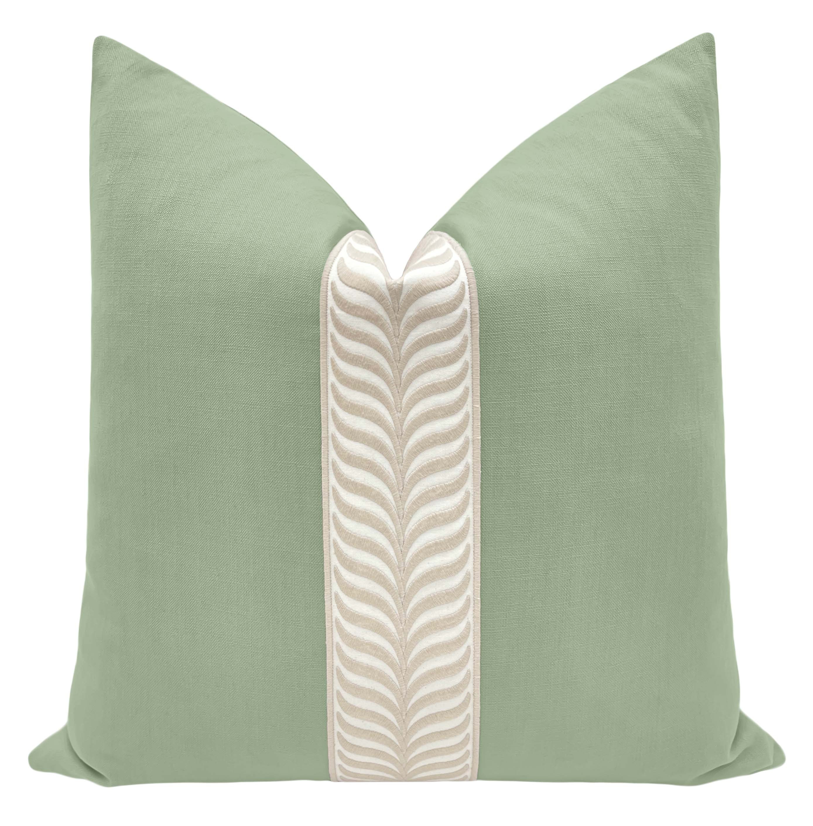 Classic Linen // Eucalyptus + Trellis Trim // Natural | LITTLE DESIGN COMPANY