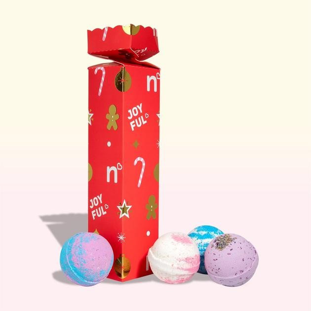 Joyful! Holiday Bath Bomb Set | Nectar Bath Treats