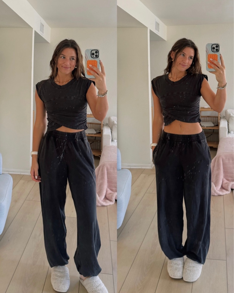 this viral free people set is so worth the hype!! under $100 and so comfy:) 

free people, fall outfit, loungewear, matching set, sweatpants, WFH outfit 

#LTKFindsUnder100 #LTKGiftGuide #LTKSeasonal