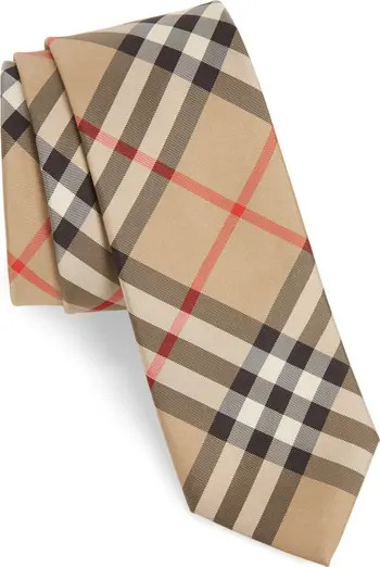 Manston Check Silk Tie | Nordstrom