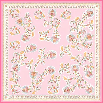 Blush Charm Double Sided Silk Scarf | Nordstrom